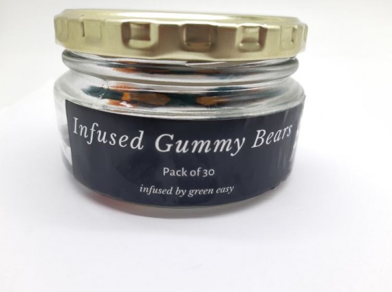 Infused Gummy Bears Pack of 30 - 300mg