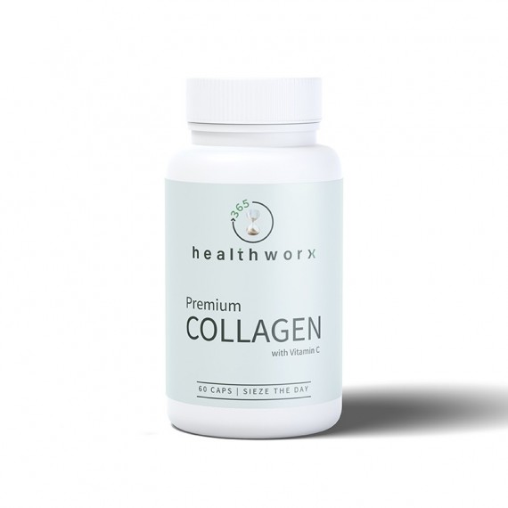 365 HealthWorx Premium Collagen With Vitamin C - 60 Capsules