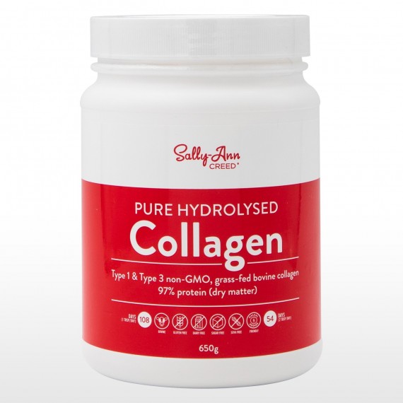 Collagen Pure Hydrolysed - 650g (Grass Fed Bovine)