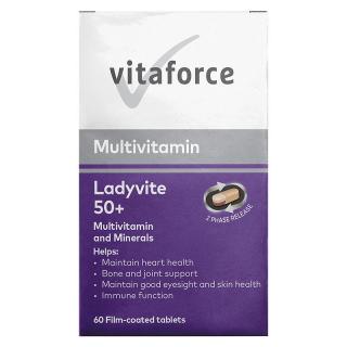 Multivitamin Ladyvite 50+ 60 Tabs