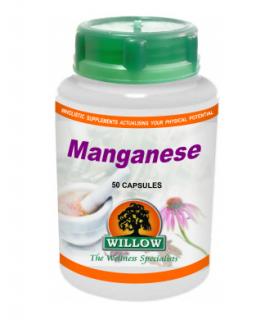 Manganese - 50 Capsules