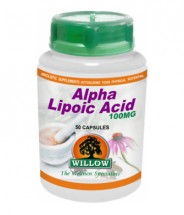 Alpha Lipoic Acid 100mg - 50 Capsules