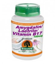Amygdalin / Laetrile / Vitamin B17 100mg 50% - 30 Capsules