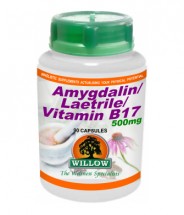 Amygdalin / Laetrile / Vitamin B17 500mg *50% - 90 Capsules