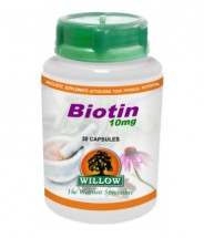 Biotin 10mg - 30 Capsules
