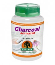 Charcoal (Activated) 200mg - 50 Capsules