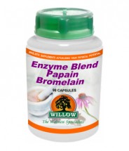 Enzyme Blend / Papain / Bromelain - 90 Capsules