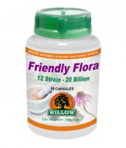 Friendly Flora 12 Strain 2 Billion - 30 Capsules