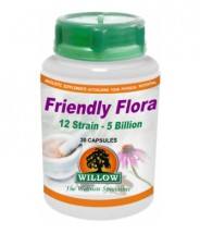 Friendly Flora 12 Strain 5 Billion - 30 Capsules