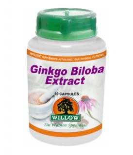 Ginkgo Biloba Extract - 60 Capsules