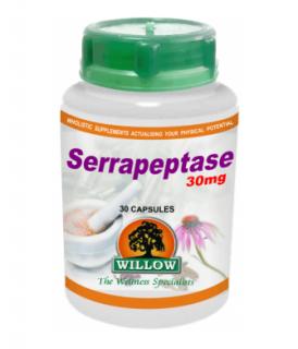 Serrapeptase (66 000IU) 30mg - 30 Capsules