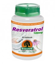 Resveratrol 100mg - 30 Capsules