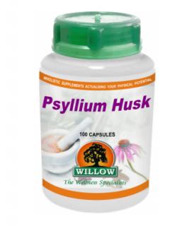 Psyllium Husk  *50% - 100 Capsules