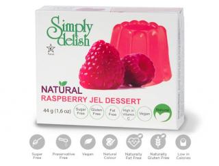 Simply Delish Natural Jelly Raspberry - 20g