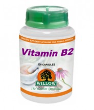 Vitamin B2 (Riboflavin) - 100 Capsules