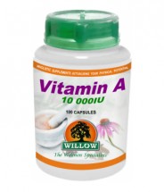 Vitamin A (Palmitate) 10 000IU - 100 Capsules