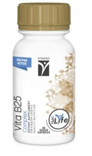 Vita B25 Complex Advanced Enzyme Active High Potency 60 Veg Caps