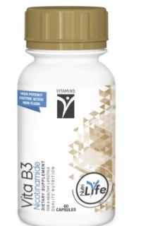 Vita B3 Nicotinamide Advanced Enzyme Active High Potency 60 Caps