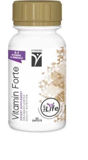 Vitemin Forte A to Z Vitamin & Mineral Complex 60 Caplets | King Online