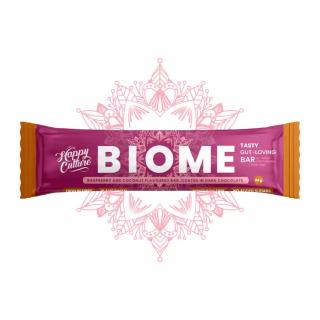 Biome Bar, Raspberry Coconut flavored chocolate covered bar 50g