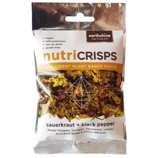 Nutricrisps Sauerkraut & Black Pepper 25g