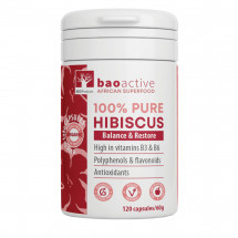100% pure Hibiscus Capsules 120c
