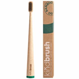 Adult Bamboo Toothbrush Green