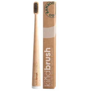 Adult Bamboo Toothbrush White