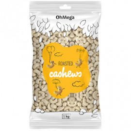 Ohmega Cashews Roasted 1kg