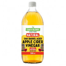 Earthblends Organic Apple Cider Vinegar - 500ml